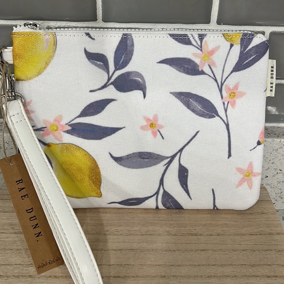 New Rae Dunn HELLO SUNSHINE Wristlet Clutch Bag - Picture 2 of 8